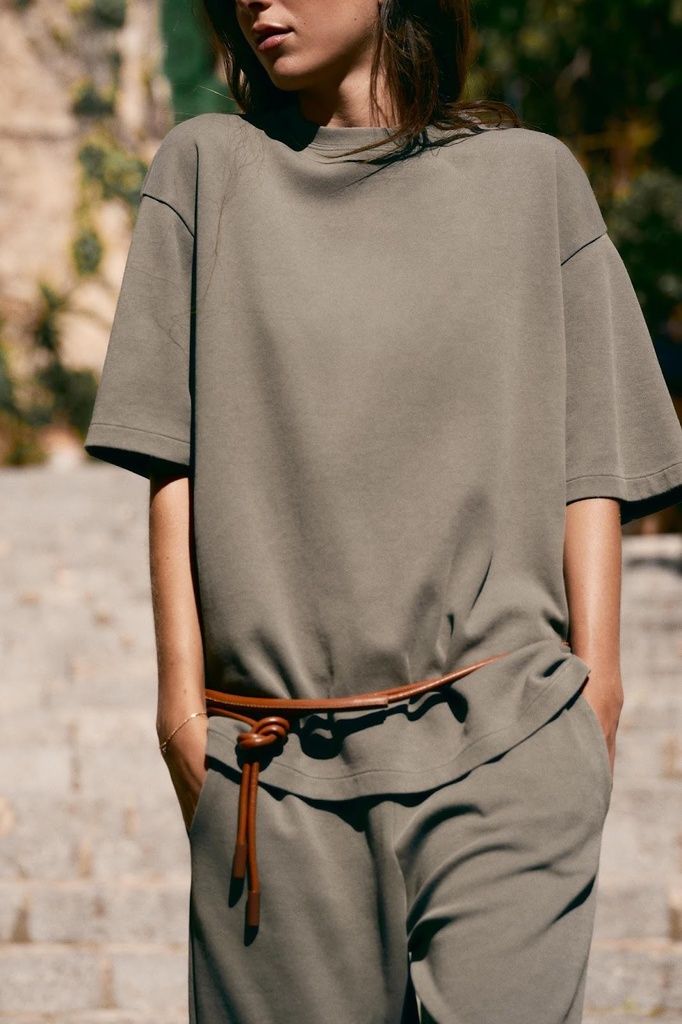 Camiseta Interlock Lavada