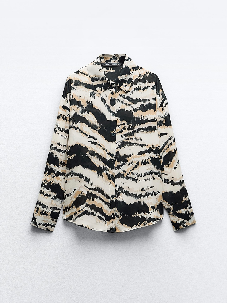 Blusa oversize estampado tie dye