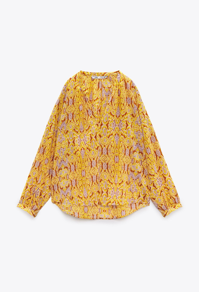 Blusa estampada