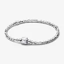 Pulsera Moments Cadena de Serpiente con cierre de logo Marvel