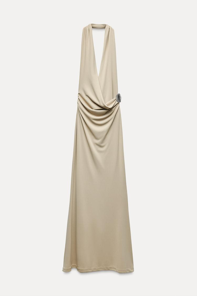 Vestido Halter Concha
