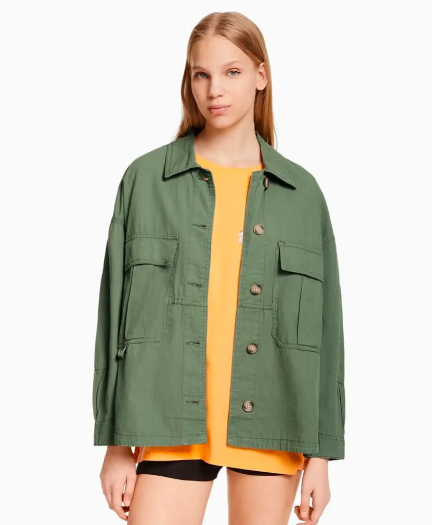 Sobrecamisa manga larga