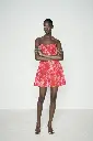 Vestido Mini Estampado Floral