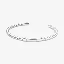 Pulsera Rígida Pandora Signature I-D Abierta