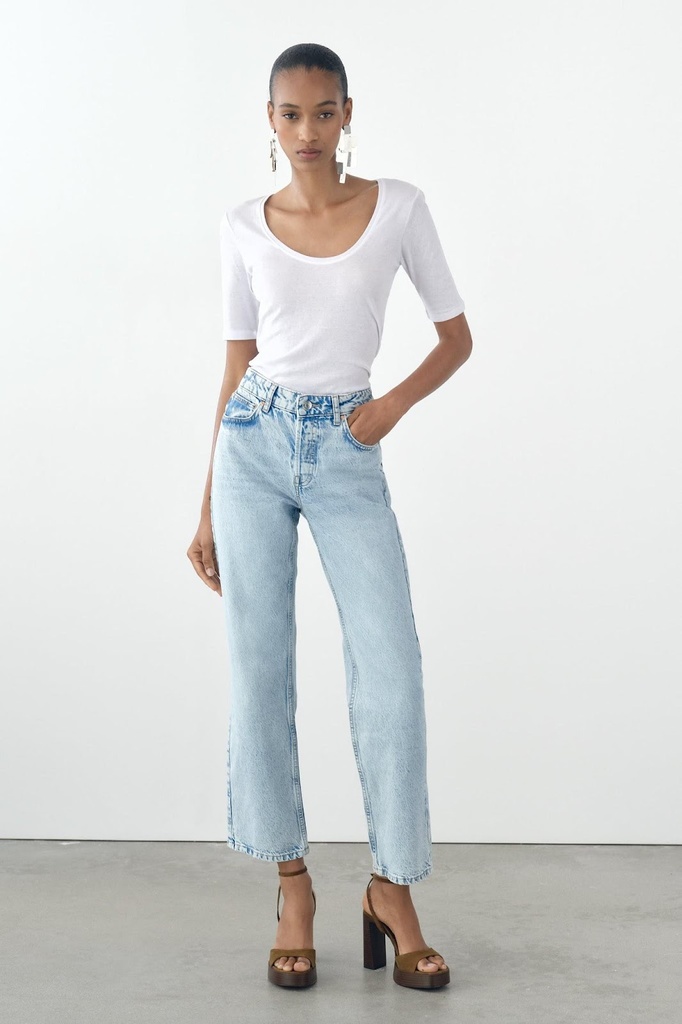 Jeans Z1975 Rectos Tiro Medio 