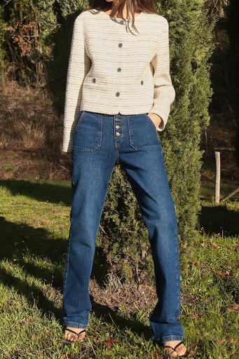Jeans Z1975 Bootcut Tiro Alto