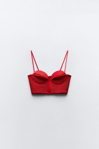 Top  Corsetero Satinado