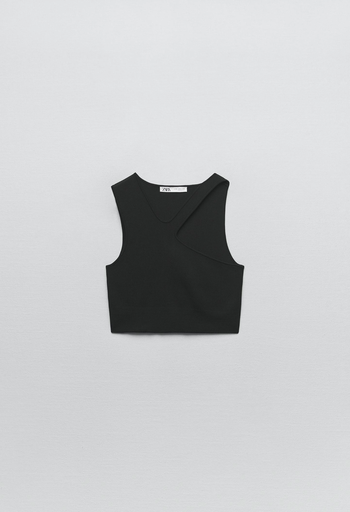 Top Punto Crop Cut Out
