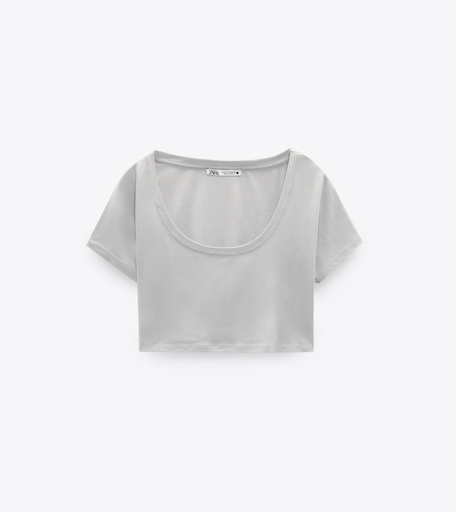 Camiseta Cropped Lyocell