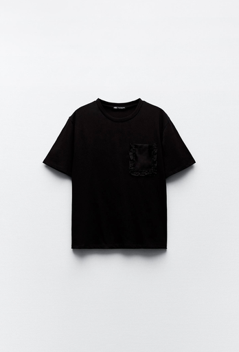 Camiseta Bolsillo Organza