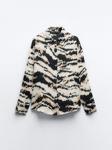 Blusa oversize estampado tie dye