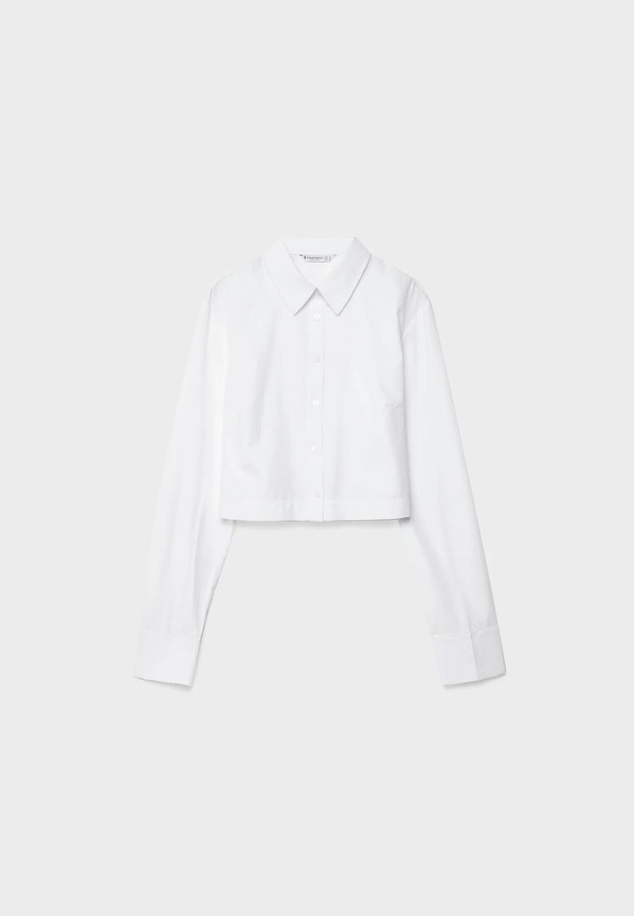 Camisa Corta Popelin