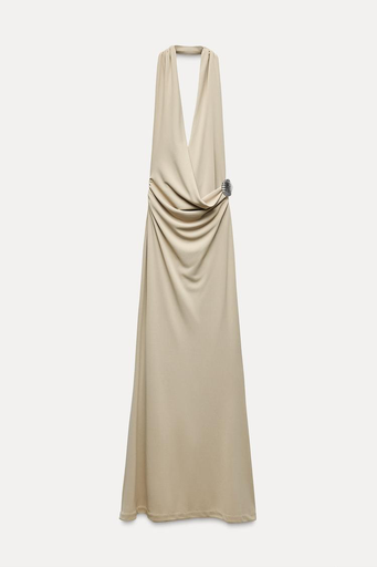 Vestido Halter Concha