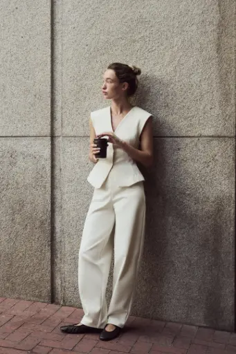 Pantalon Interlock Zip Trousers