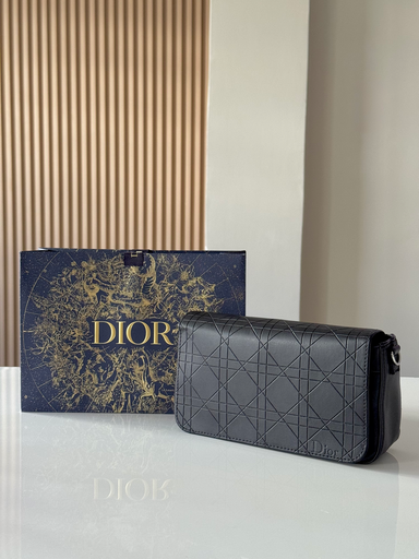 Dior Cannage Street Pack: Bag & Belt Dúo