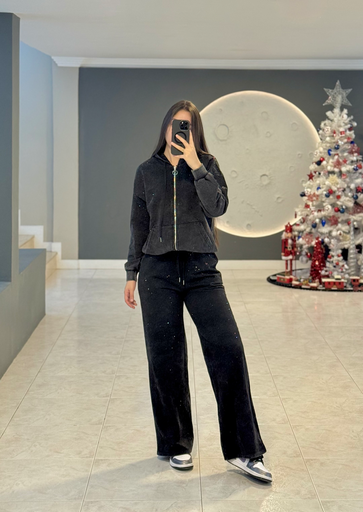 Set de brillo con capucha